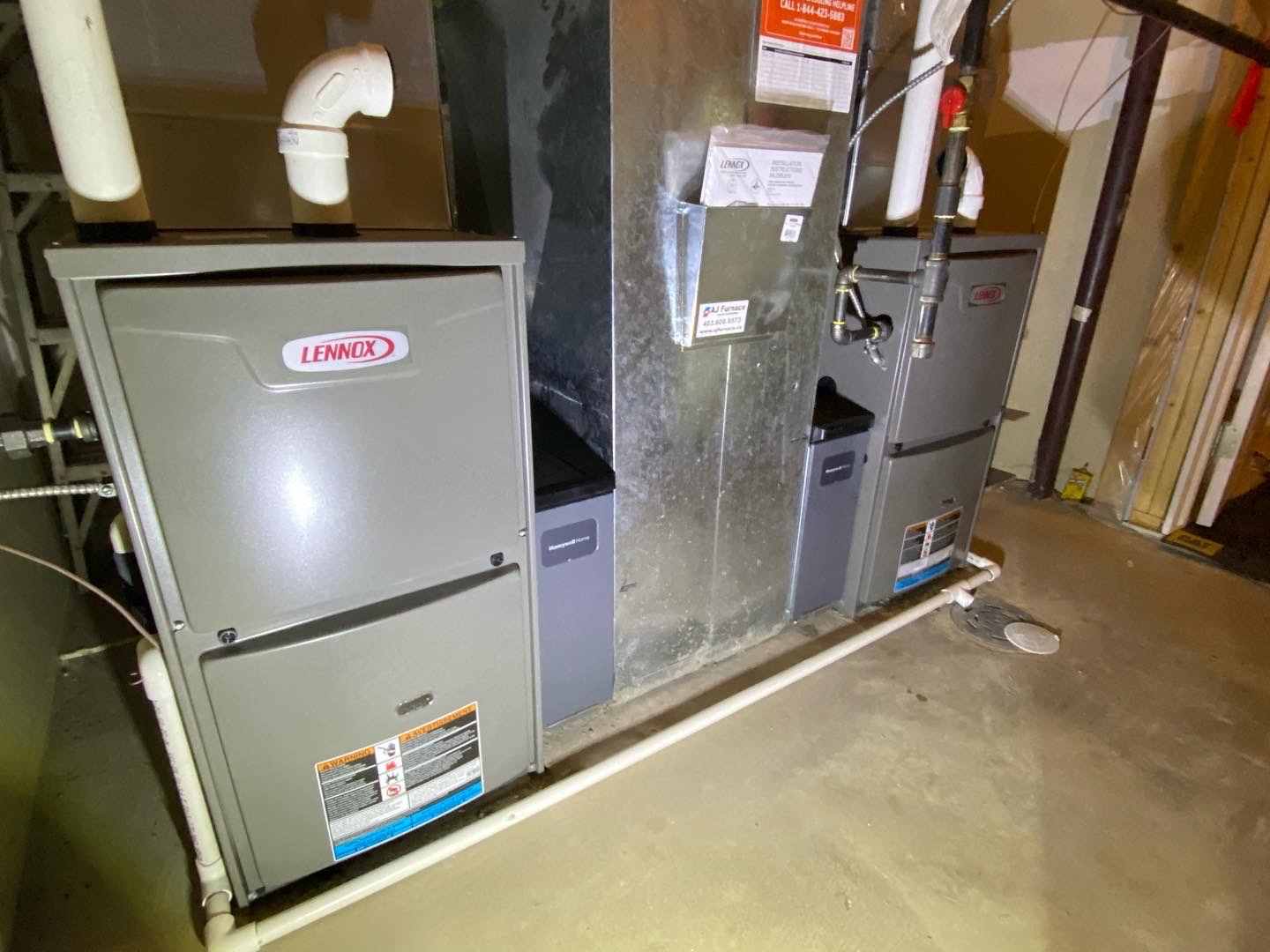 Lennox Furnace Services in Calgary