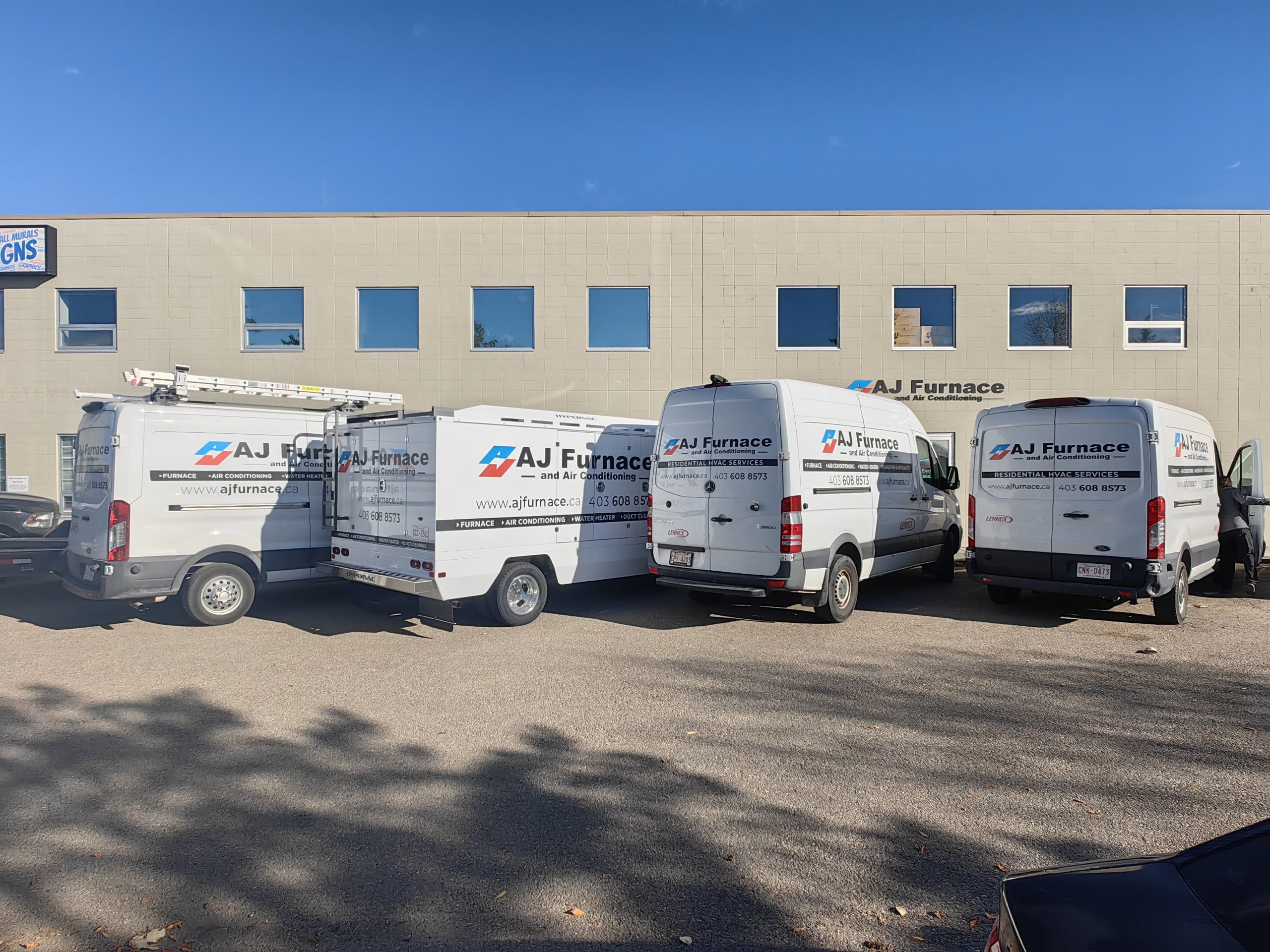 AJ Furnace and Air Conditioning Calgary HVAC Team
