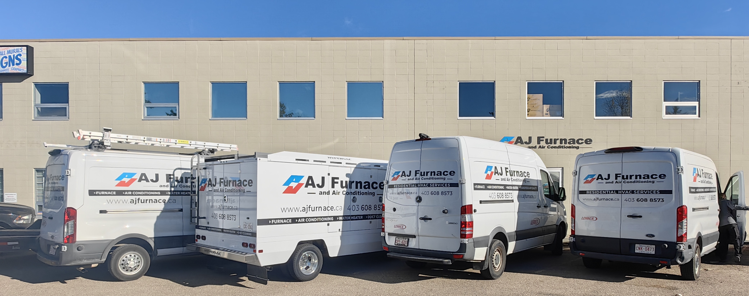 AJ Furnace and Air Conditioning Calgary HVAC Team